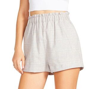BB Dakota  // Wouldn't it be be nice plaid short // Size Large // NWT